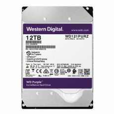 Ổ Cứng HDD Western  12TB WD120PURZ (TÍM) cho camera giám sát