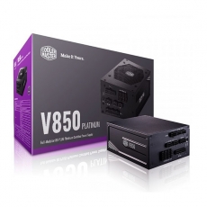 NGUỒN COOLER MASTER V 850 PLATINUM (tích hợp công tắc đổi từ single rail sang multi rail )