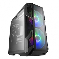 Case Cooler Master MASTERCASE H500M (kính cường lực bên hông) Mặt trước : lưới và kính có thể thay đ