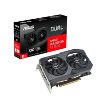 VGA Asus Dual Radeon RX 7600 V2 OC 8GB GDDR6 (DUAL-RX7600-O8G-V2)