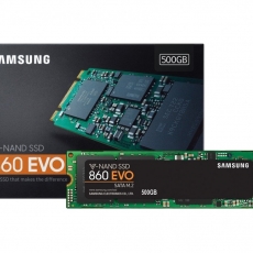 SSD Samsung  860EVO 500GB M2 Sata III 6Gbit/s -2280 (Mz-N6E500BW)