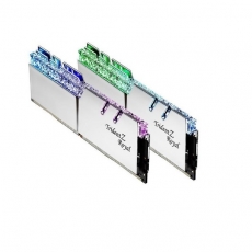 Ram Gkill Trident Z Royal RGB 16GB bus 3200 F4-3200C16D-16GTRS (2x8GB SILVER)