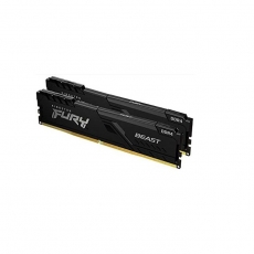 Ram Kingston 32GB 6000MHz (Kit 2x16gb) FURY Beast Black DDR5 CL38 DIMM (KF560C40BBK2-32)