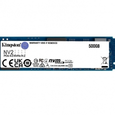 SSD Kingston NV2 500GB M2 PCIe Gen4 x4 NVMe M.2 (SNV2S/500G)