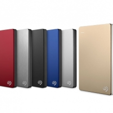 Ổ Cứng Gắn Ngoài HDD Seagate 1TB Backup Plus Slim  STDR1000300 ( Đen / Bạc / Xanh/ Vàng / Đỏ)