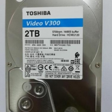 HDD Camera Toshiba V300 Video Stream 2TB (HDWU120UZSVA)