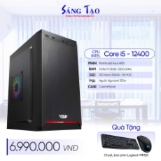 PCSTA VĂN PHÒNG (I5-12400/ 8GB/ 256GBSSD / 350W / KB+M) - I512H68256350