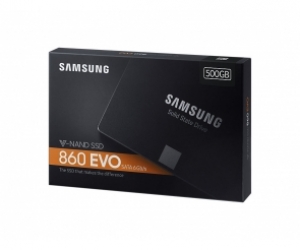 SSD Samsung 860EVO 500GB Sata III 6Gbit/s 2.5 (MZ-76E500BW)
