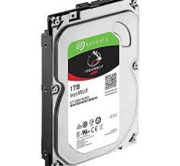 Ổ cứng HDD NAS Seagate Ironwolf 1TB 5900rpm 64MB - ST1000VN002