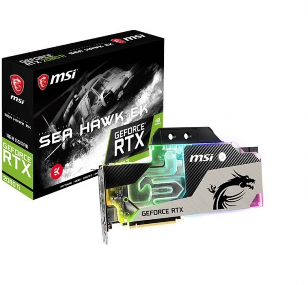 VGA MSI  RTX 2080 Ti SEA HAWK EK X 