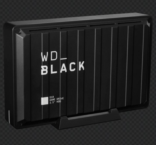 ổ cứng gắn ngoài HDD WD Black D10 Game Drive  - 8TB 2.5 USB 3.0-WDBA3P0080HBK-SESN ( đen) 