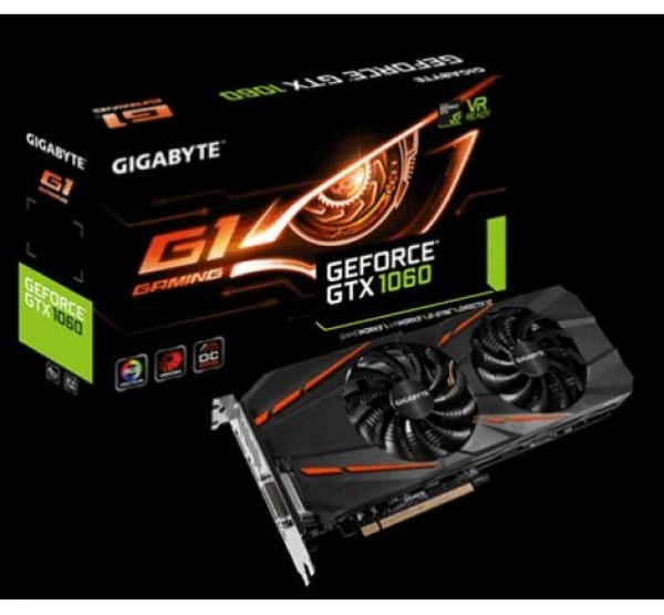 Card màn hình gigabyte GTX1060 N1060G1 GAMING-6GD