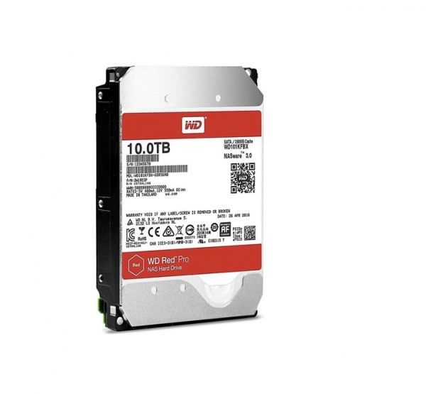 Ổ Cứng HDD WESTERN 10TB RED 3.5 SATA3 WD100EFAX (5400rpm) 