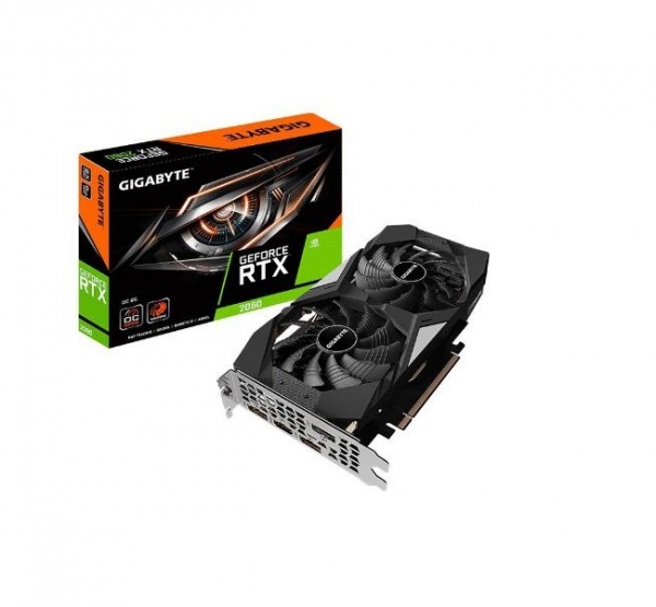 VGA GIGABYTE RTX 2060 OC-6G (6GB GDDR6, 192-bit, DVI+HDMI+DP, 1x8-pin) 