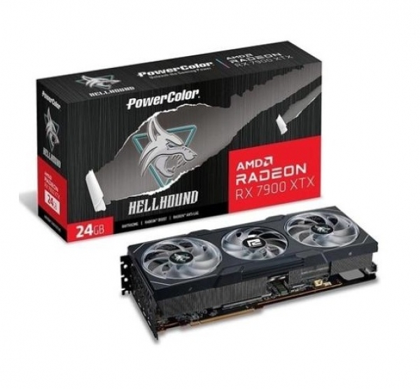 VGA PowerColor Radeon Hellhound RX7900XTX 24GB GDDR6 (RX7900XTX 24G-L/OC)