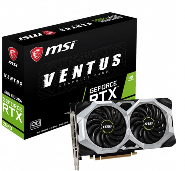 VGA MSI GeForce RTX 2060 VENTUS XS 6G OC