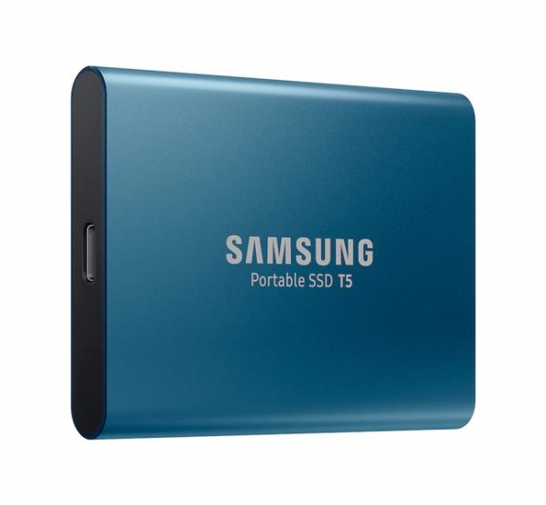  SSD Samsung 250GB - T5 Portable 2.5  USB  type c 3.0 /3.1 (Mu-PA250B/WW) Blue 