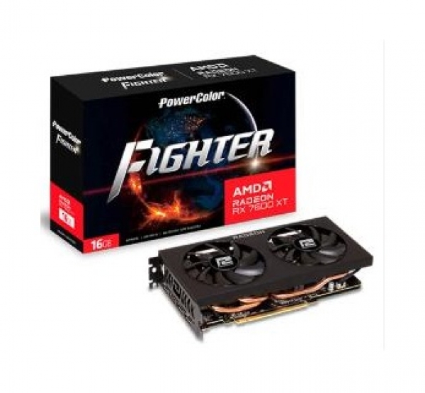 VGA PowerColor Radeon Fighter RX7600XT 16GB GDDR6