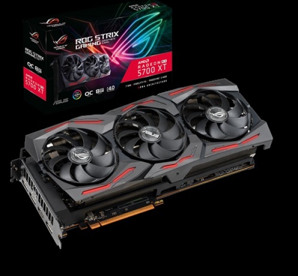 Card màn hình VGA ASUS ROG Strix Radeon RX 5700 XT OC edition 8GB GDDR6 (ROG-STRIX-RX5700XT-O8G-GAMI