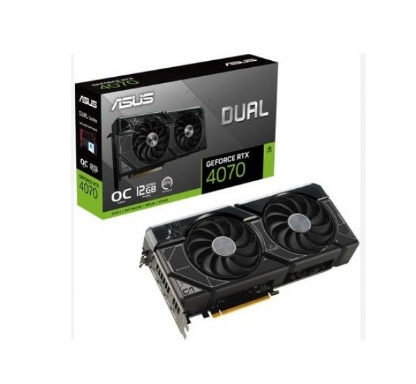 VGA Asus Dual GeForce RTX 4070 SUPER EVO OC Edition 12GB GDDR6X (DUAL-RTX4070-O12G-EVO)