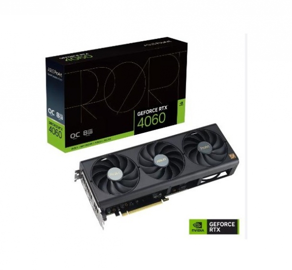 VGA Asus ProArt GeForce RTX 4060 OC 8GB GDDR6 (PROART-RTX4060-O8G)