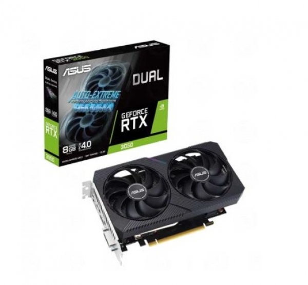 VGA Asus DUAL-RTX3050-8G-V2 (3050-8GB GDDR6 /HDMI/DP/)