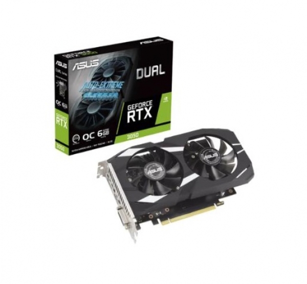 VGA Asus DUAL RTX 3050 OC 6GB (DUAL-RTX3050-O6G)