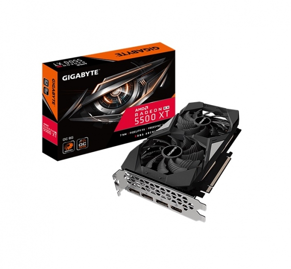 VGA Gigabyte Radeon RX 5500 XT OC 4G (GV-R55XTOC-4GD)