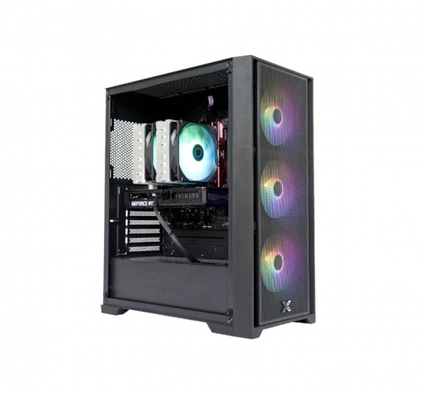 PCSTA GAMING ( I3-12100F/ 8GB/ 512GBSSD/ 500W/ NVIDIA 1650 4GB) - I312FH685121650X3F