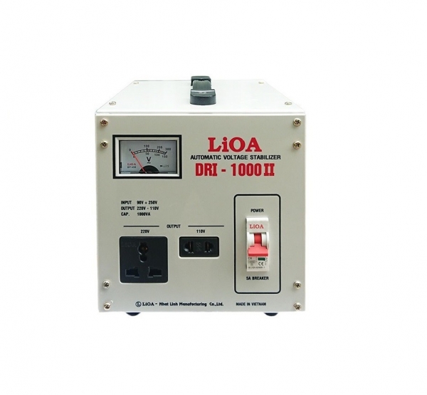 ỔN ÁP LIOA DRI-1000 II 1KVA - 1 PHA