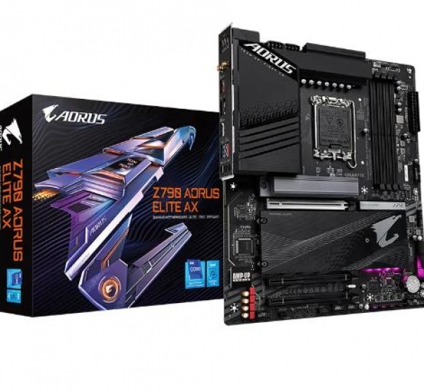 Mainboard Gigabyte Z790 AORUS ELITE AX (DDR5 1700 hỗ trợ CPU intel thế hệ 12&13) (Wifi+Bluetooth)