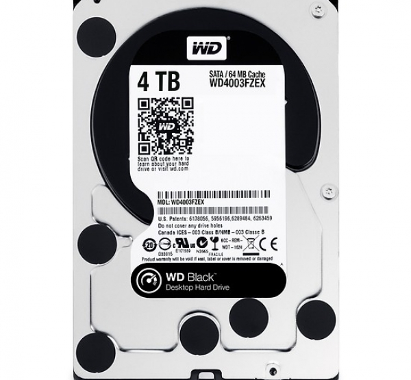 Ổ Cứng HDD WESTERB 4TB WD4005FZBX BLACK (7200rpm) 