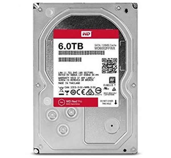 HDD Western 6TB WD6003FFWX, RED PRO  