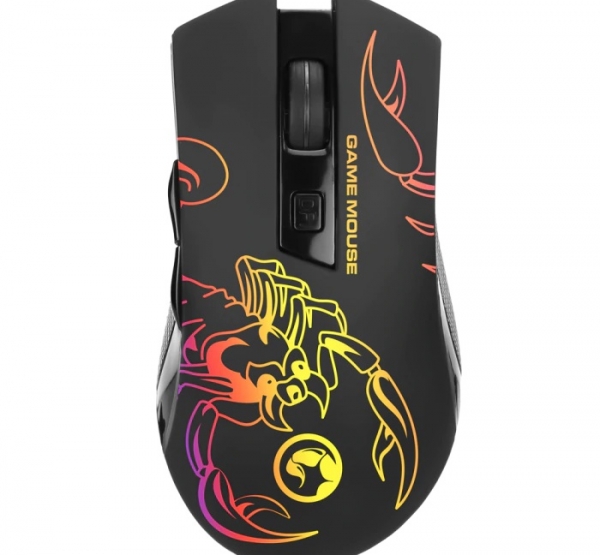 Mouse Marvo M 209 đen Led  ( USB )