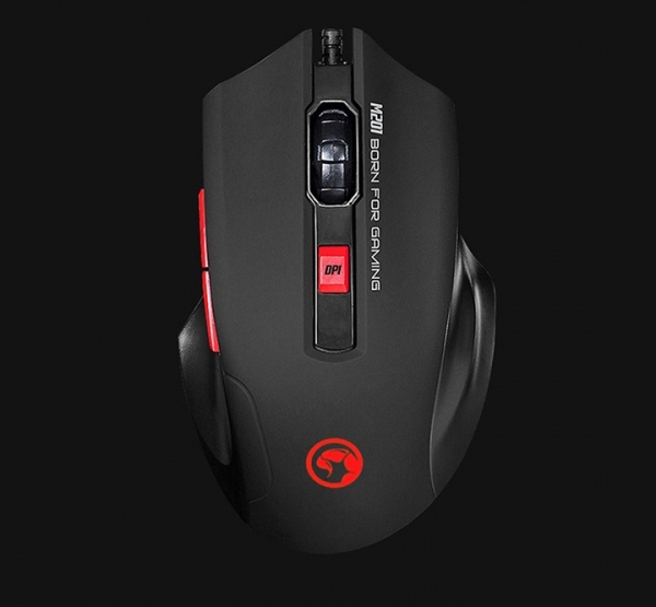 Mouse Marvo  M 320 đen LED( USB )