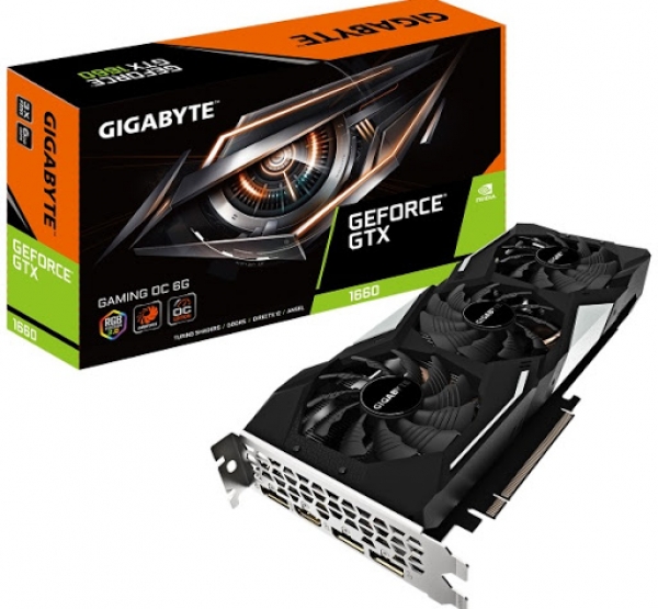 VGA Gigabyte GTX1660 OC 6GB (GV-N1660OC-6GD /DisplayPort /HDMI)