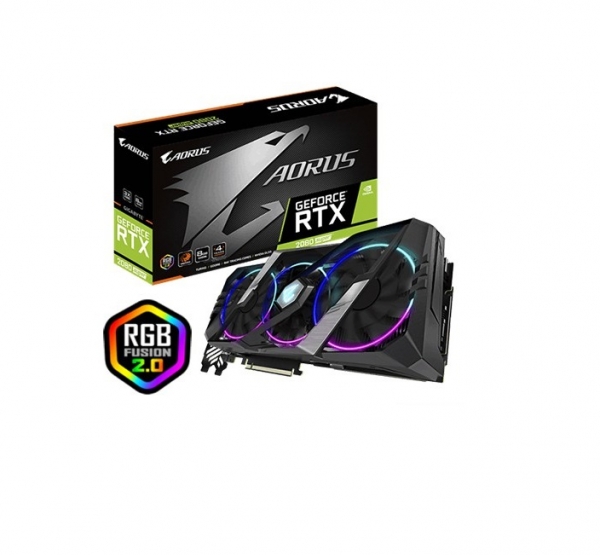 VGA GIGABYTE AORUS GeForce RTX 2080 SUPER 8G (GV-N208SAORUS-8GC)