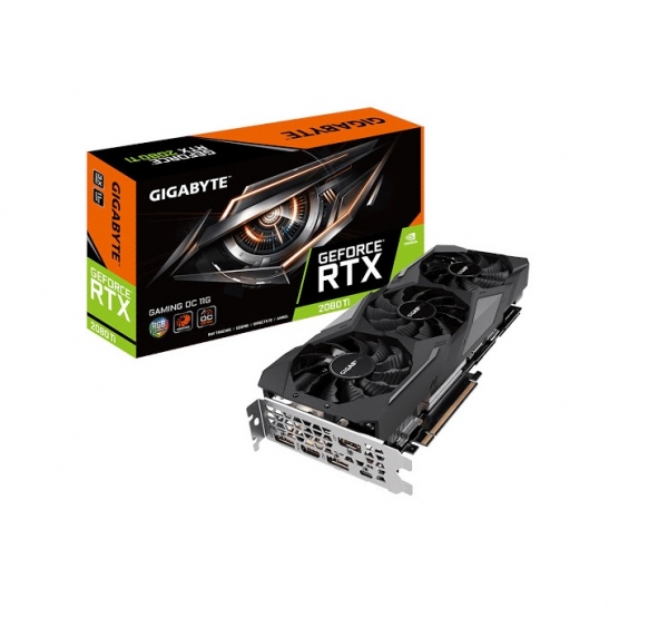 VGA GIGABYTE GeForce RTX 2080Ti 11GB GDDR6 Gaming OC (GV-N208TGAMING OC-11GC)