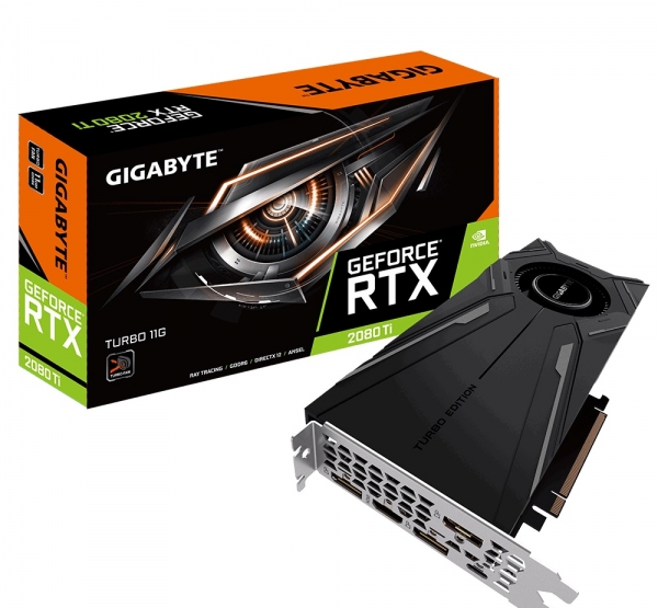 VGA GIGABYTE GeForce RTX 2080 Ti TURBO 11G (GV-N208TTURBO-11GC)