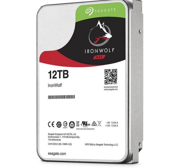 Ổ cứng HDD NAS Seagate Ironwolf 12TB 7200rpm 256MB - ST12000VN0008