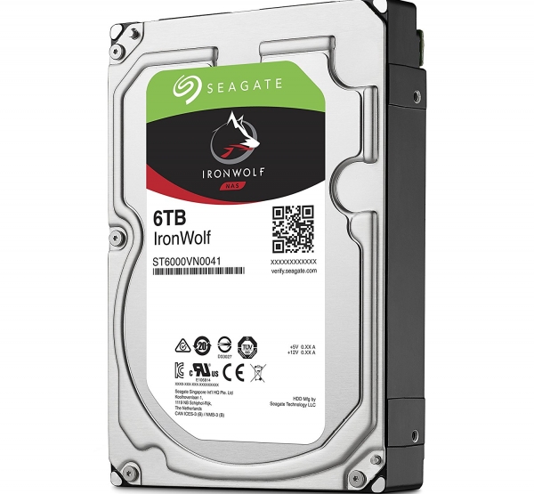 Ổ cứng HDD NAS Seagate Ironwolf 6TB 7200rpm 256MB - ST6000VN0033	