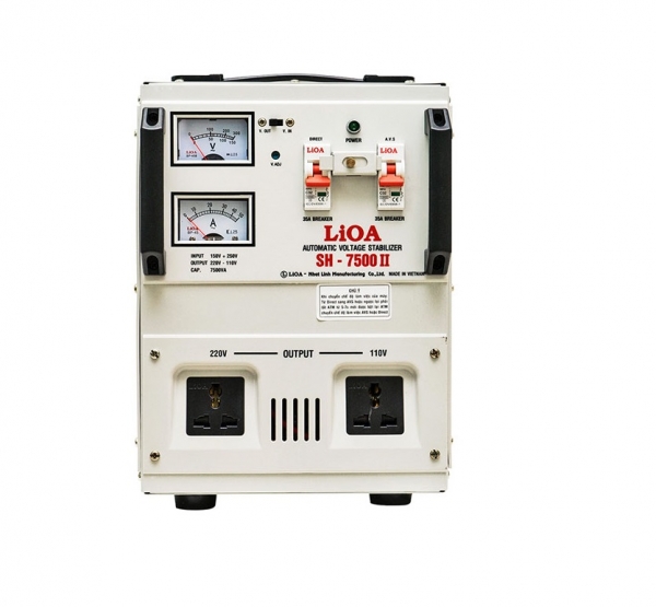 ỔN ÁP LIOA  SH-7500 II SH 7.5KVA - 1 PHA