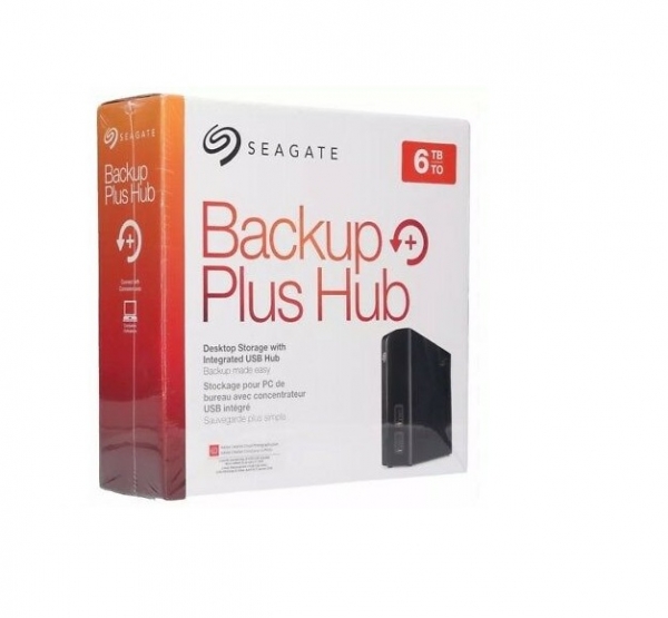 Ổ cứng gắn ngoài HDD Seagate Backup Plus Hub 6TB 3.5 USB 3.0-STEL6000300