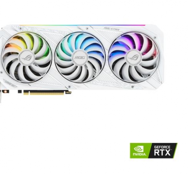 VGA ASUS ROG-STRIX-RTX3080-10G-V2-WHITE  (2x HDMI /DisplayPort )