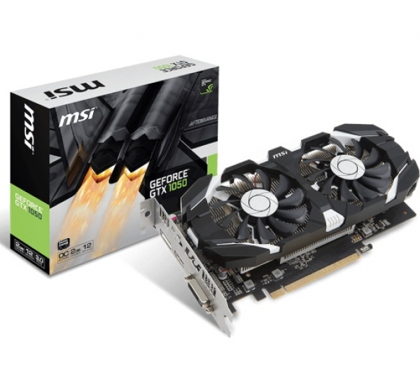 VGA MSI  GTX 1050  2GT OCV1 (2fan)