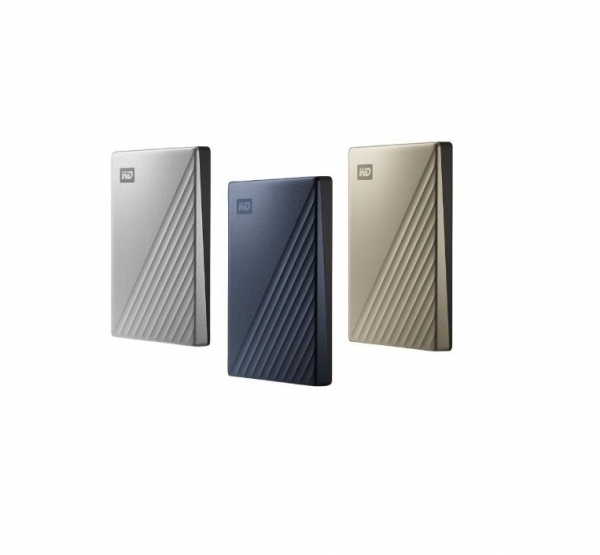 Ổ cứng gắn ngoài HDD WD My PassPort Ultra 4TB (vàng) 2.5